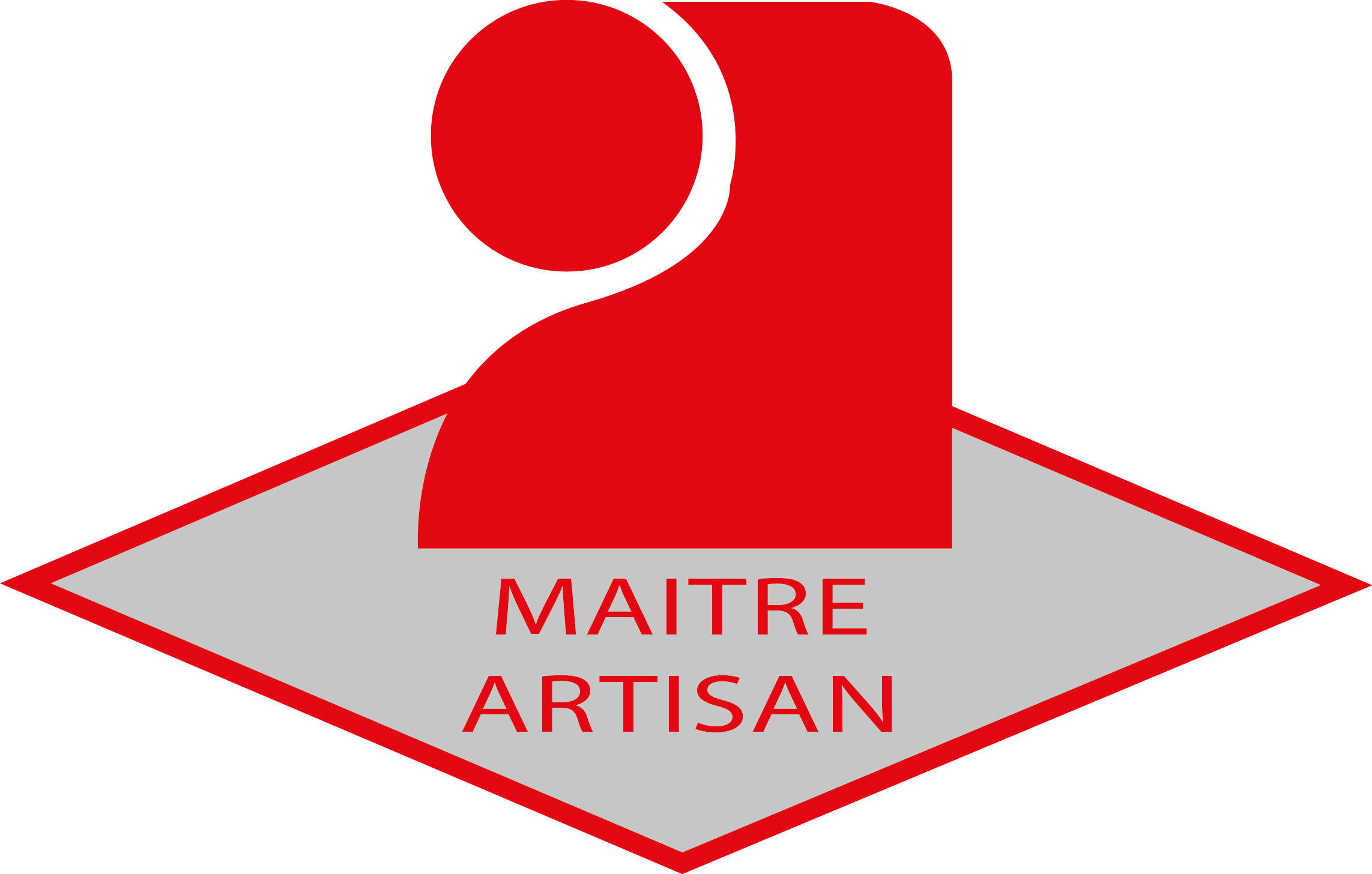 logo de "Maître Artisan", qui illustre la qualité du travail réalisé par Alternative Bois Concept dans la réalisation d'habitations en ossature bois.